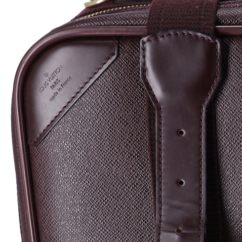 Louis Vuitton Satellite Taiga Boston Travel Bag M30096 Acajou Calf